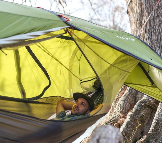 ซัพพอร์ททุกแคมป์ในสไตล์ GROUND-TO-AIR ด้วย "KAMMOK SUNDA 2.0 TENT-HAMMOCK"